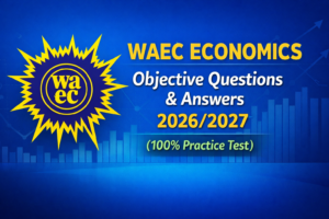 WAEC Economics Obj Questions 