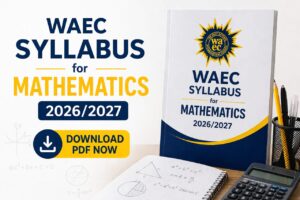 WAEC Mathematics Syllabus 2026