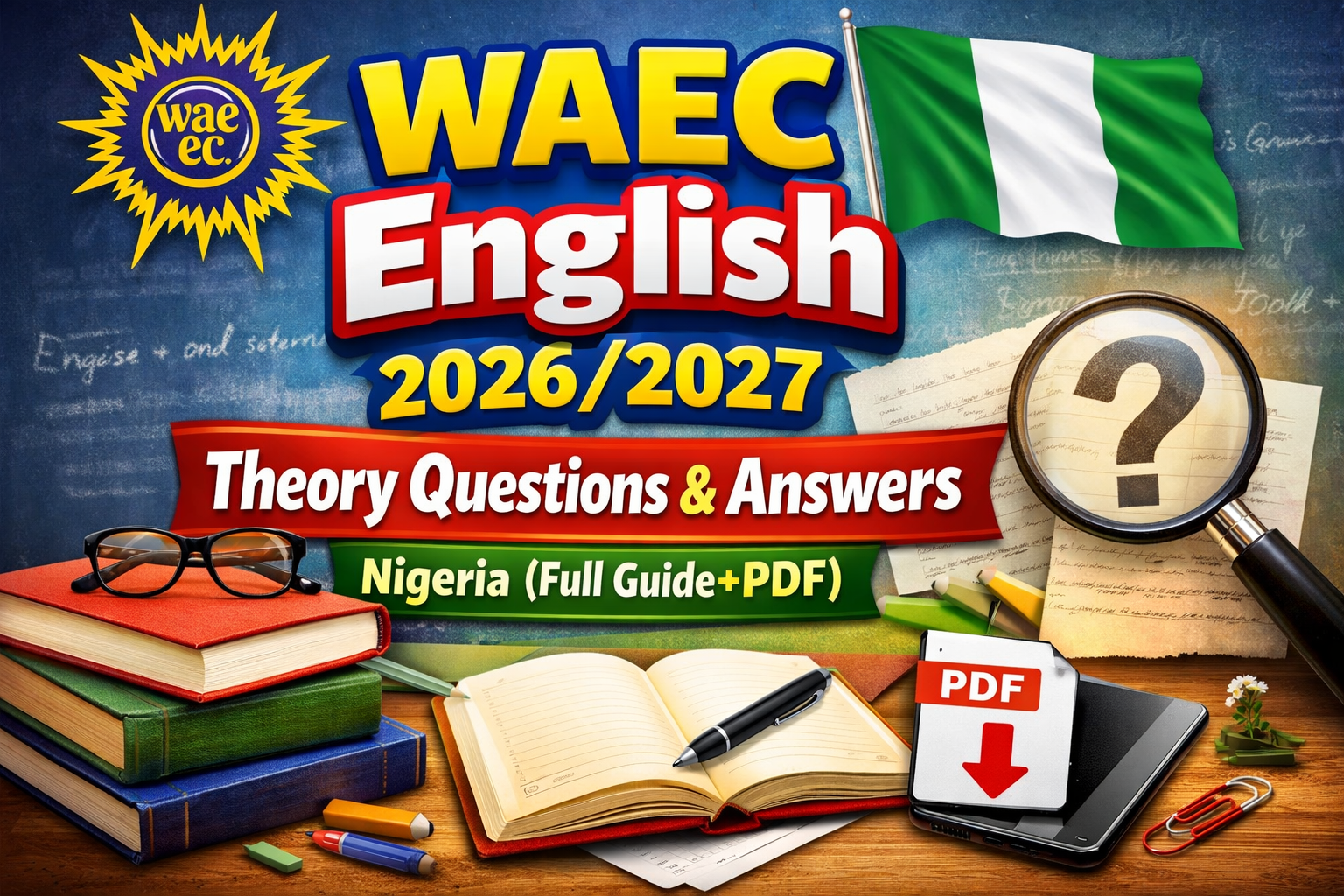 WAEC English Language 2026/2027 Exam