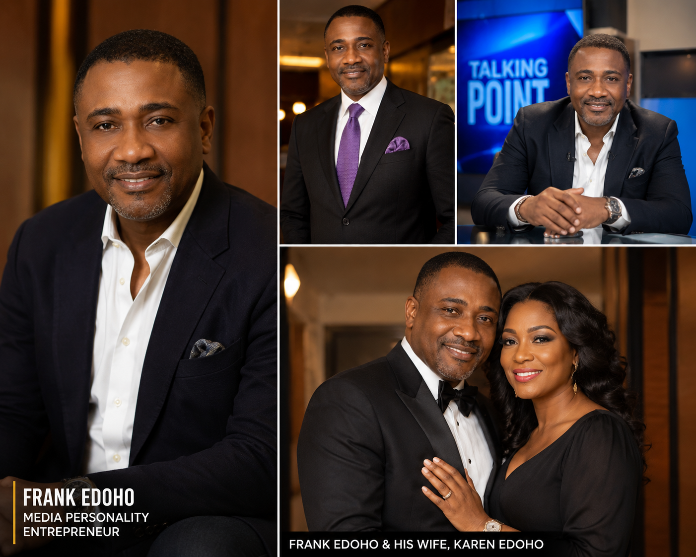 Frank Edoho and Wife