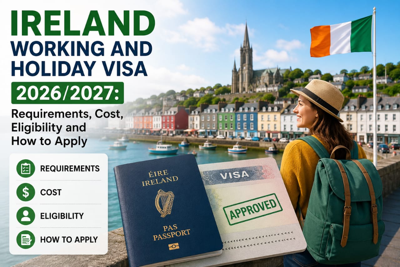 Ireland Work and Holiday Visa Application