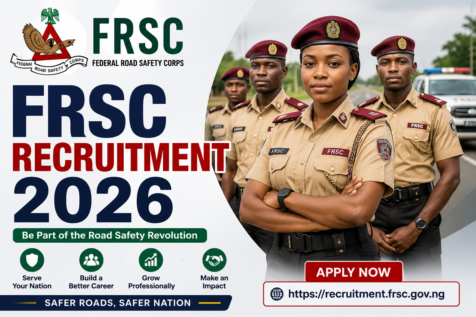 FRSC Recruitement 2026