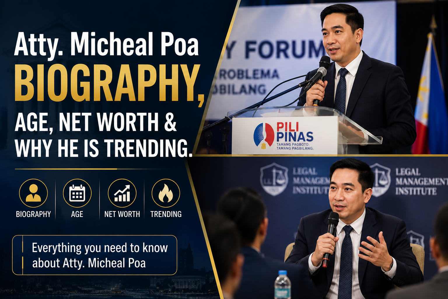 Michael Poa Biography